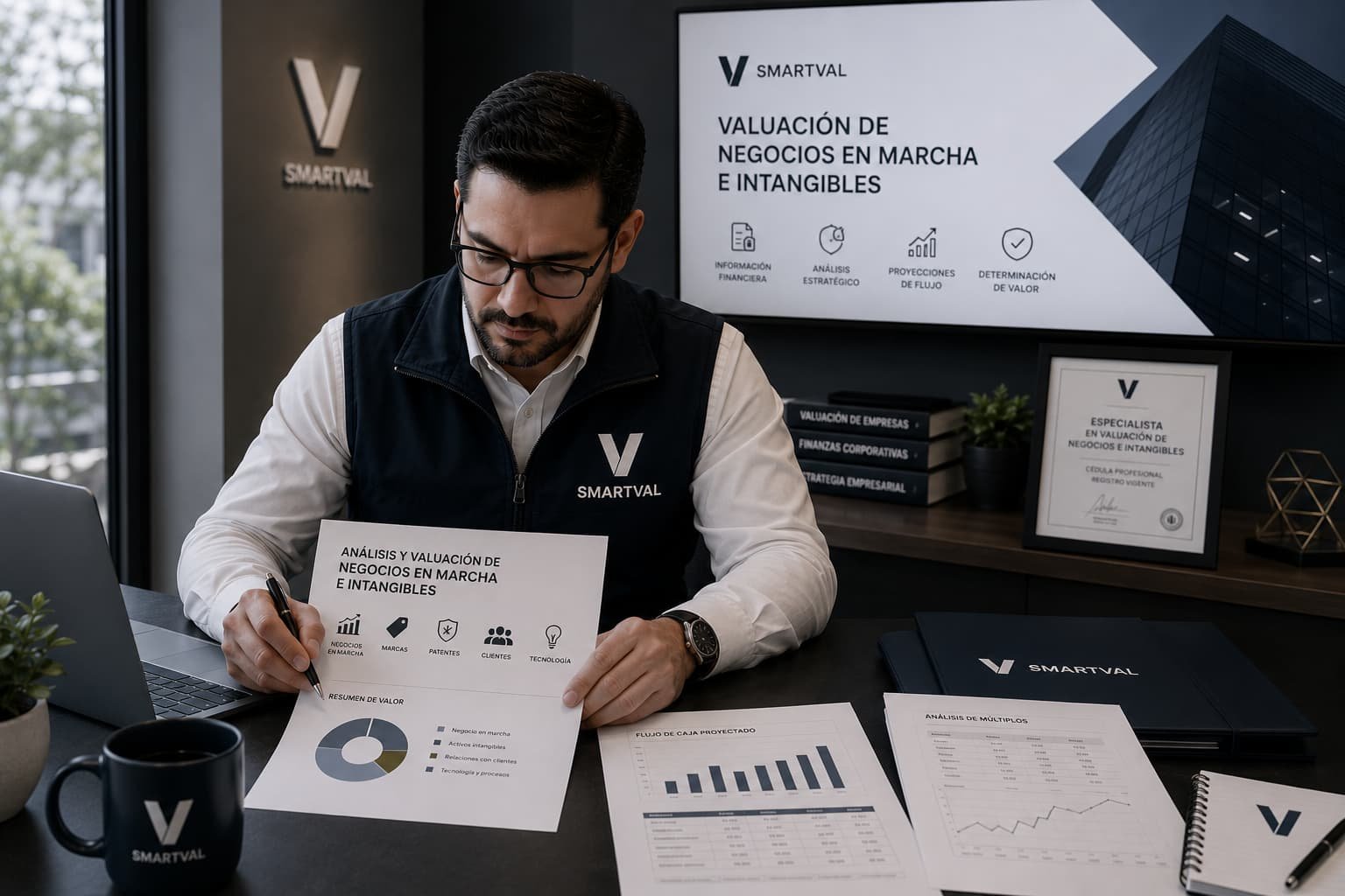 Especialista responsable de la valuación de empresas — SmartVal