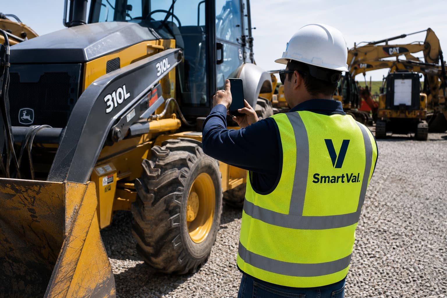 Inspección técnica de maquinaria en campo — SmartVal