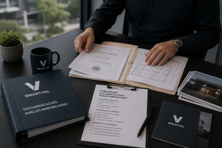 Documentos para un avalúo inmobiliario: checklist por tipo de inmueble